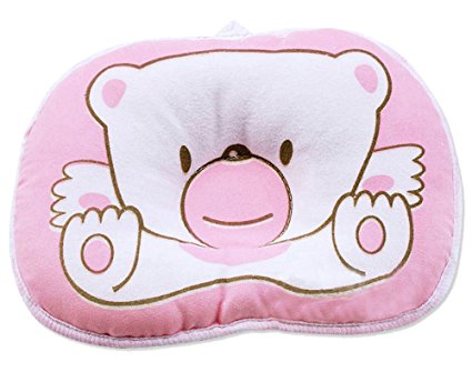 Hot Newborn Baby Boy Girl Anti-roll Pillow Flat Head Sleeping Positioner Bear