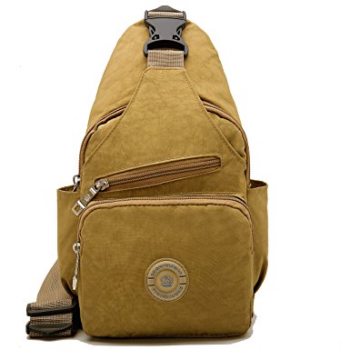 Travel Sling Bag for Men Women Durable Shoulder Backpacks Crossbody Backpack