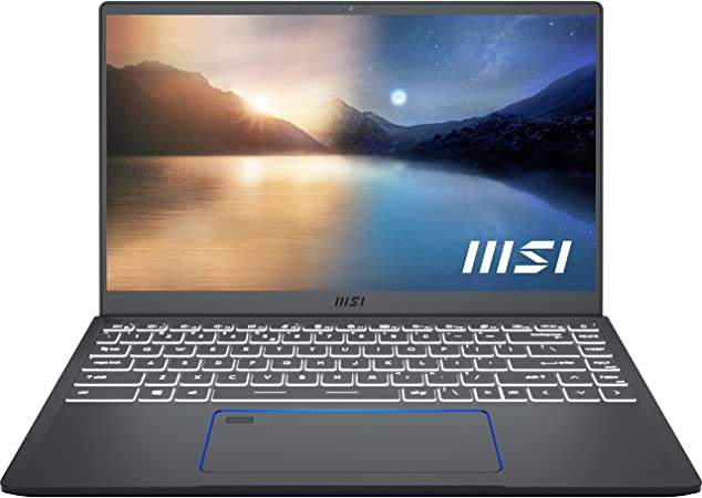 MSI Prestige 14 14" FHD Ultra Thin and Light Professional Laptop: Intel Core i5-1240P GTX 1650 16GB LPDDR4X 512GB NVMe SSD, Thunderbolt 4, MicroSD Card Reader, Win 11 Pro: Carbon Gray A12SC-008