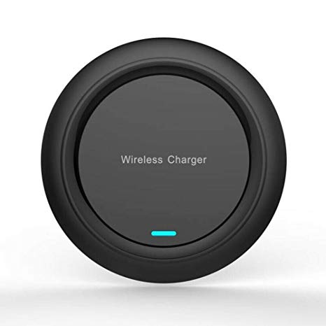 Meiyiu for Samsung S10 /e S8/S9 Plus Fast Wireless Charger 10W Quick Charging Pad Mat Black