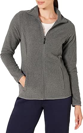 Amazon Essentials Women's Classic-Fit Full-Zip Polar Soft Fleece Jacket (Available in Plus Size)