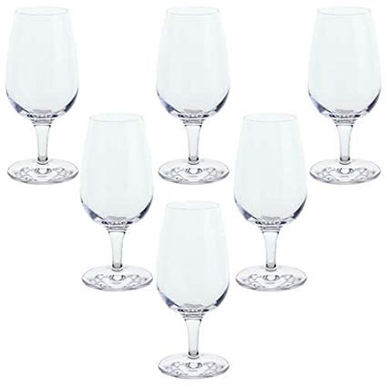 Dartington Crystal - Crystal Port, Liqueur and Dessert Glasses, Set of 6