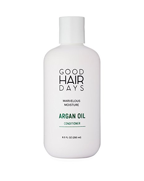 Moroccan Argan Oil Moisturizing Conditioner w/ Wheat Protein & Vitamin E ~ UV & Heat Styling Protection ~ Safe for Colored Hair Extensions & Keratin Treated Hair ~ Sulfate, Paraben, & Alcohol Free
