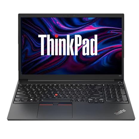 Lenovo ThinkPad E15 Intel Core i3 12th Gen 15.6" (39.62cm) FHD 250 Nits Thin and Light Laptop (8GB RAM/512GB SSD/Windows 11 Home/FPR/1 Year Onsite/Black/1.7 kg), 21E6S0W700