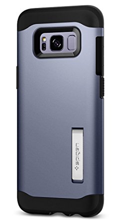 Spigen Slim Armor Galaxy S8 Case with Air Cushion Technology and Hybrid Drop Protection for Galaxy S8 - Orchid Gray