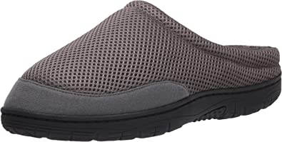 Kenneth Cole REACTION Men's Clog Slipper House Shoes with Memory Foam Indoor/Outdoor Sole Slipper