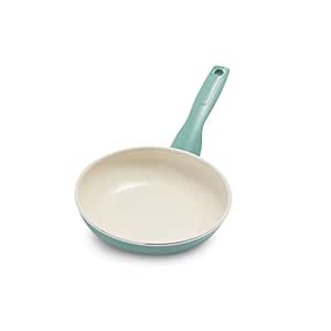 GreenPan Rio Healthy Ceramic Nonstick, Frypan, 7 inches, Turquoise