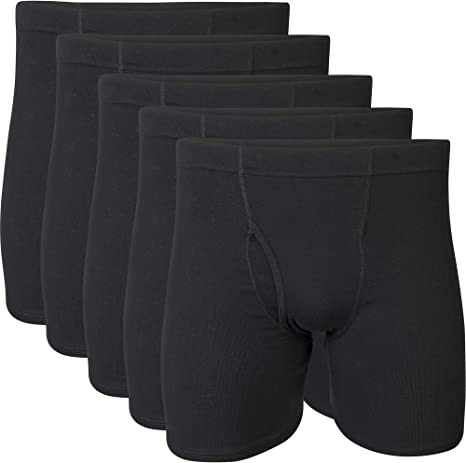 Gildan Mens GIL11462 Covered Waistband Boxer Brief Multipack Boxer Briefs