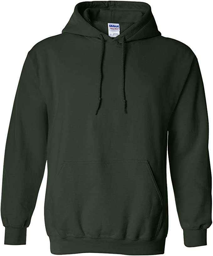 Gildan Mens Men's Fleece Hooded Sweatshirt