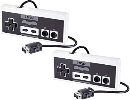 iMW Wired Gaming Controller for NES Classic Edition, 2-Pack - NES;