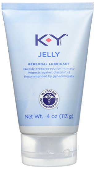 K-Y Jelly Personal Lubricant Quickly Prepares You for Intimacy, 4 oz., 3 Count