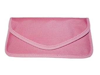Anti-radiation Bag Pouch Radiation Interferen Shield Bag for iphone Cell Phone No Singal Shielding Bag (pink)