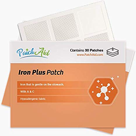 Iron Plus Topical Patch by PatchAid (1-Month Supply)