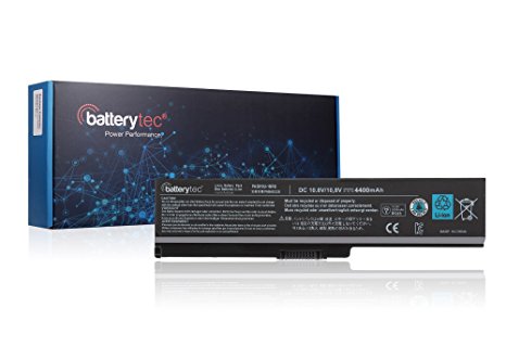 Batterytec® Replacement laptop battery Toshiba PA3817U-1BRS PA3819U-1BRS Toshiba Satellite C655 L650 L650D L655 L655D L700 L745 L750 L750D L755 L755D