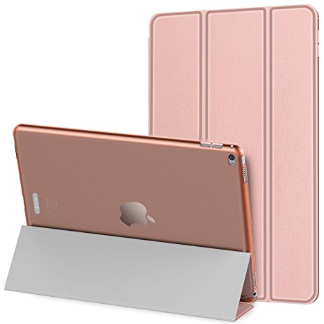 iPad Pro Case, JETech Apple iPad Pro 12.9 Smart Case Cover with Auto Sleep/Wake (Rose Gold)