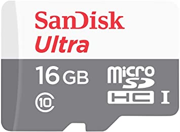 SanDisk Ultra SDSQUNB-016G-GN3MN 16GB 48MB/s UHS-I Class 10 microSDHC Card