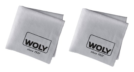 2 Woly Polishing Cloth. Professional Shine Cloth for Polishing Your Shoes, Boots, Handbags, Clothes for High-gloss Shine - Pack of 2.