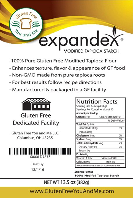 Expandex Modified Tapioca Starch Gluten Free (13.5 Oz)