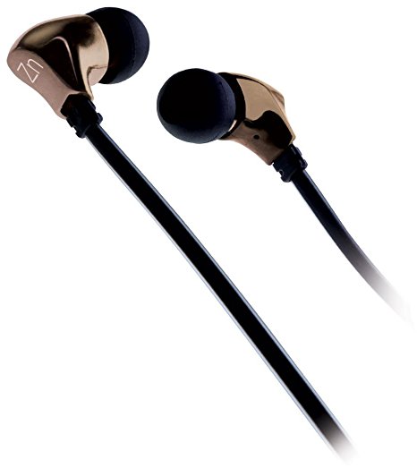 FSL Zinc Zn30 Earphones / In Ear Headphones for All Portable Devices - 3 Year Warranty - (Bronze)