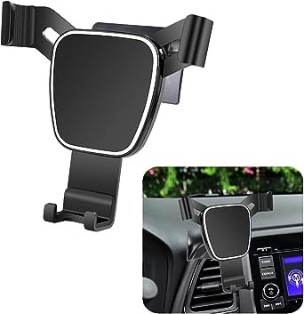 LUNQIN Car Phone Holder for 2016-2022 Honda HRV HR-V Auto Accessories Navigation Bracket Interior Decoration Mobile Cell Phone Mount