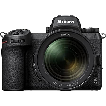 Nikon Mirrorless Z7 II Body with 24-70mm Lens with Additional Battery, Optical Zoom, Black