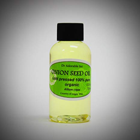 2 Oz Premium Onion Seed Oil Organic Natural Hair Care Hair Treatment Cold Pressed