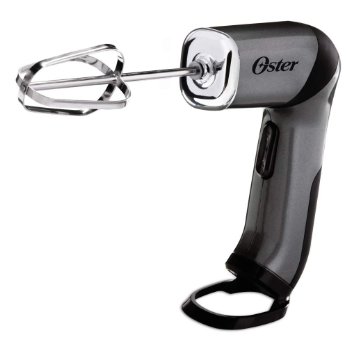 Oster FPSTHB6600-GRY 3-in-1 Twisting Handheld Mixer Grey
