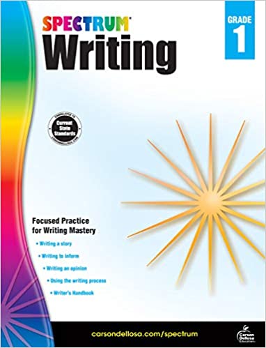 Spectrum | Writing Workbook | 1st Grade, 112pgs