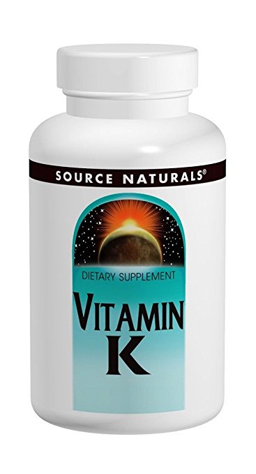 Vitamin K 500 mcg Source Naturals, Inc. 100 Tabs