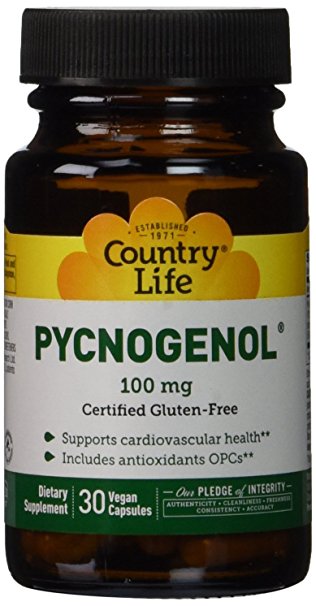 Country Life Pycnogenol -- 100 mg - 30 Vegetarian Capsules