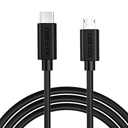 USB Type C Cable, CHOETECH 3.3ft (1m) Hi-speed Type C to Micro USB Cable (USB-C to USB-B)