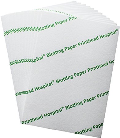Heavyweight A5 Blotting Paper (10 Sheets) for Caligraphy and Inkjet Printer Cleaning