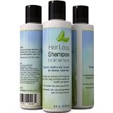 Hair Loss Shampoo for Thinning Hair - Anti Hair Loss Treatment for Women and Men - Natural Regrowth Oil Formula for Hair Loss Prevention and Dandruff - Made in USA By Honeydew Products