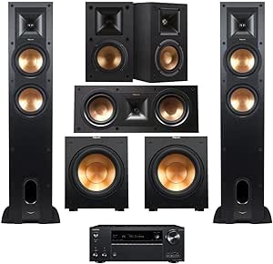 Klipsch Reference 5.2 Home Theater (Speaker System   2X Subwoofer   Receiver)