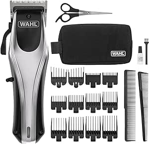 Wahl Rapid Clip Tondeuse Homme Rechargeable Tondeuse à Cheveux Lithium-Ion Tondeuse à Cheveux Homme Qualité Professionnelle Tondeuse à Cheveux Sans Fil Tondeuse Courte