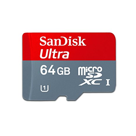 SanDisk 64GB ULTRA microSDXC Card Class 10 (SDSDQUA-064G)