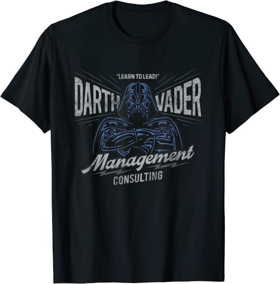 Star Wars Darth Vader Management Consulting Vintage T-Shirt