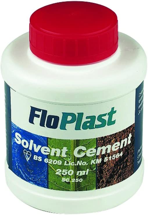 FloPlast SC250 250 ml Solvent Cement - Clear