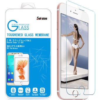 Iphone 6s Plus Screen Protector Sokaton Tempered Glass 3d Touch Compatible Screen Protector Film 999 Touch Accurate Perfect Fit Hd Clear Screen Protector Iphone 6s Plus