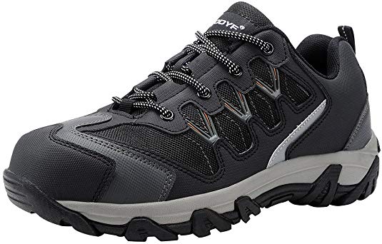 MODYF Men's Work Safety Shoes, Steel Toe Puncture Proof Footwear Industrial and Construction Shoes