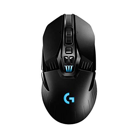 Logitech G903 LIGHTSPEED Wireless Gaming Mouse with Hero 16K Sensor, 140  Hours with Rechargeable Battery and Lightsync RGB, Powerplay Compatible, Ambidextrous, West Europe (UK) Packaging