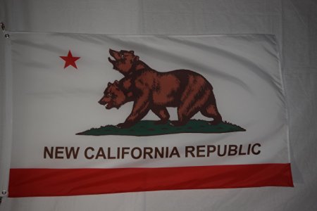 New California Republic Flag Banner 3x5