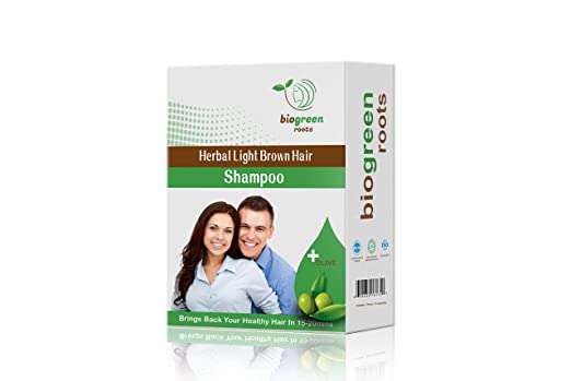 Herbal Light Brown hair Shampoo (Light Brown)