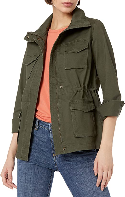 Amazon Essentials Womens Utility Jacket