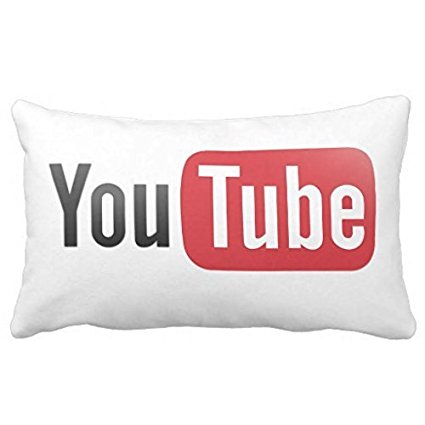Standard Pillowcase Decorative YouTube Pillow Cases 20x36 Inches
