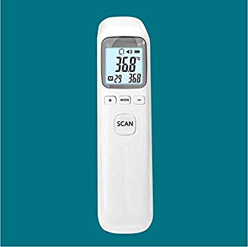 Forehead and Ear Thermometer, Baby Thermometer for Fever Clinical Digital Infrared Thermometer for Surface Body with LCD Display for Baby Kids Adult Home Use