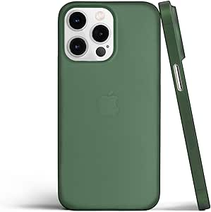 totallee Thin iPhone 14 Pro Max Case, Thinnest Cover Ultra Slim Minimal - for Apple iPhone 14 Pro Max (2022) (Green)