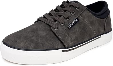 Nautica Men's Classic Lace-Up Boat Shoes Low Top Fashion Sneaker - Stylish and Comfortable Casual Shoe