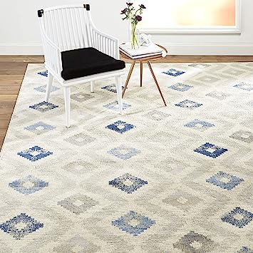 Home Dynamix Melrose Maritza Area Rug, 9x12, Blue/Ivory