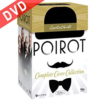 Agatha Christies Poirot: Complete Cases Collection (33 Disc DVD B0X Set 2014)
